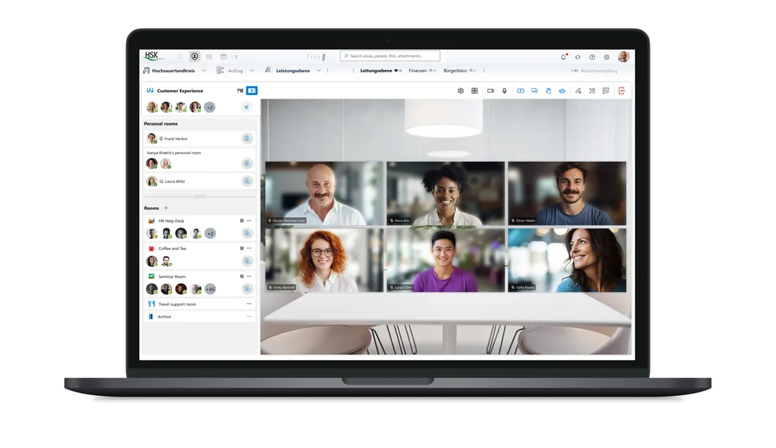oxCAMPUS: Videokonferenz im virtuellen Büro